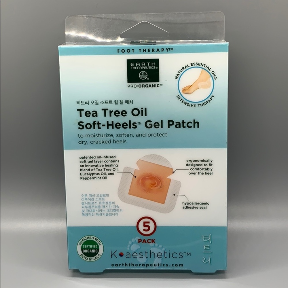 Earth Therapeutics Tea Tree Oil Soft-Heels Patch